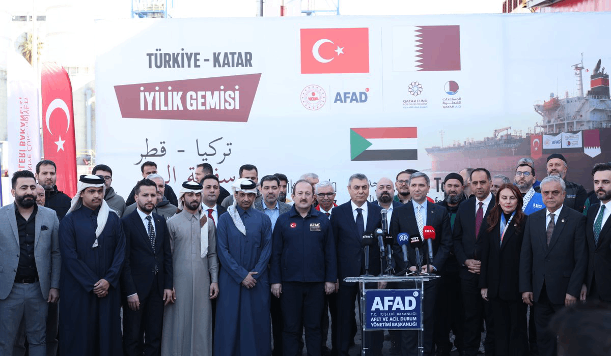 Qatar and Turkiye Send Aid Shipment to Sudan